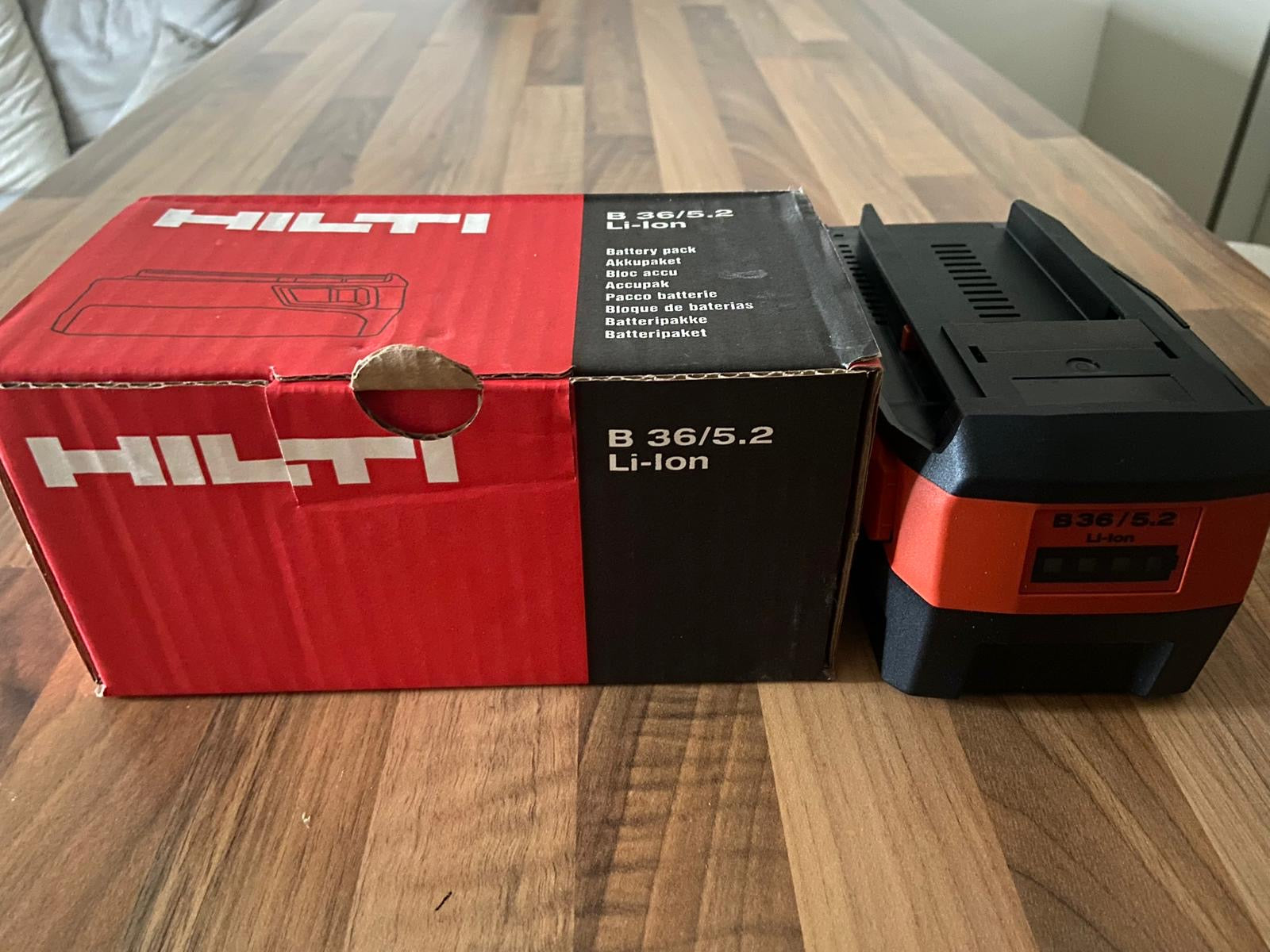 Batterie Hilti B36 5.2