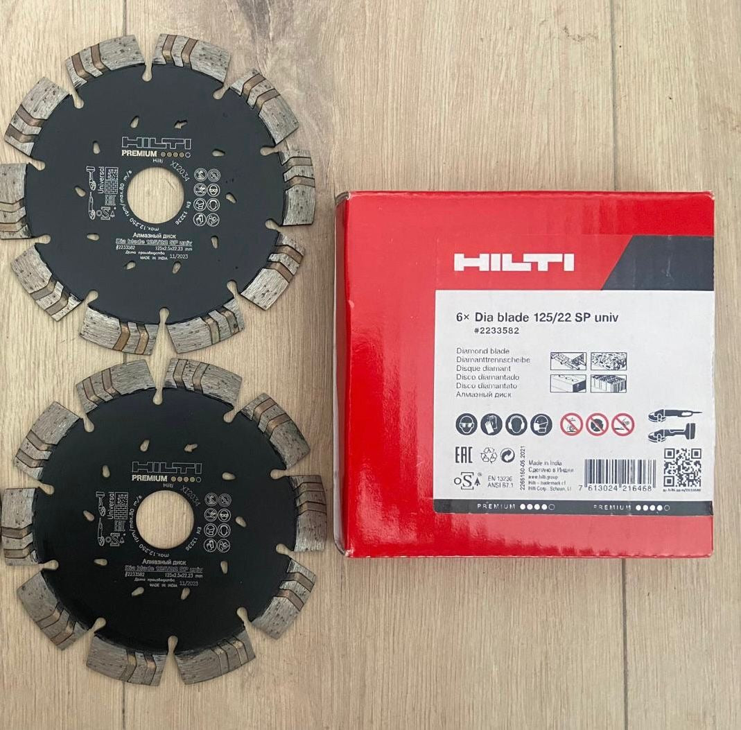 2 Disques Diamant Hilti 125