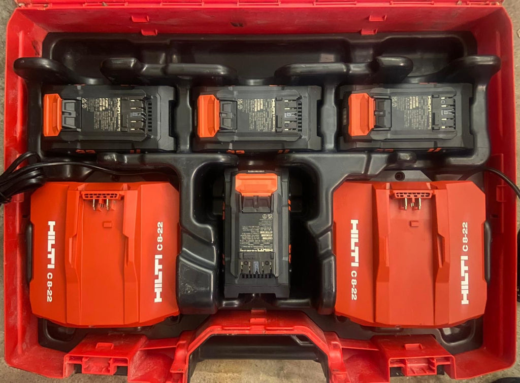 Valise Hilti 4 B22 290 + 2 C8 22