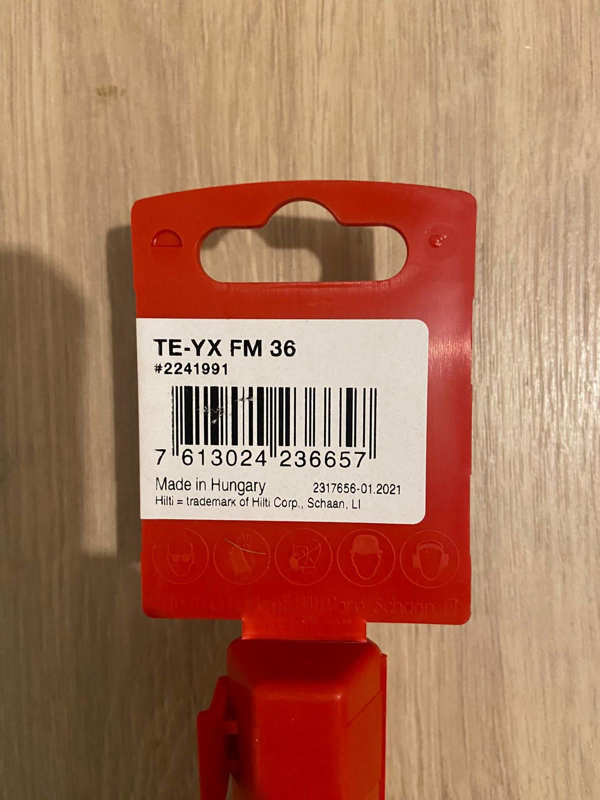 Burin Pointu Hilti TE YX FM 36