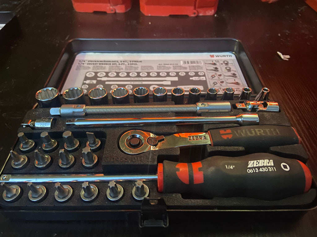 Coffret Clés Douilles 1/4 32 Pièces