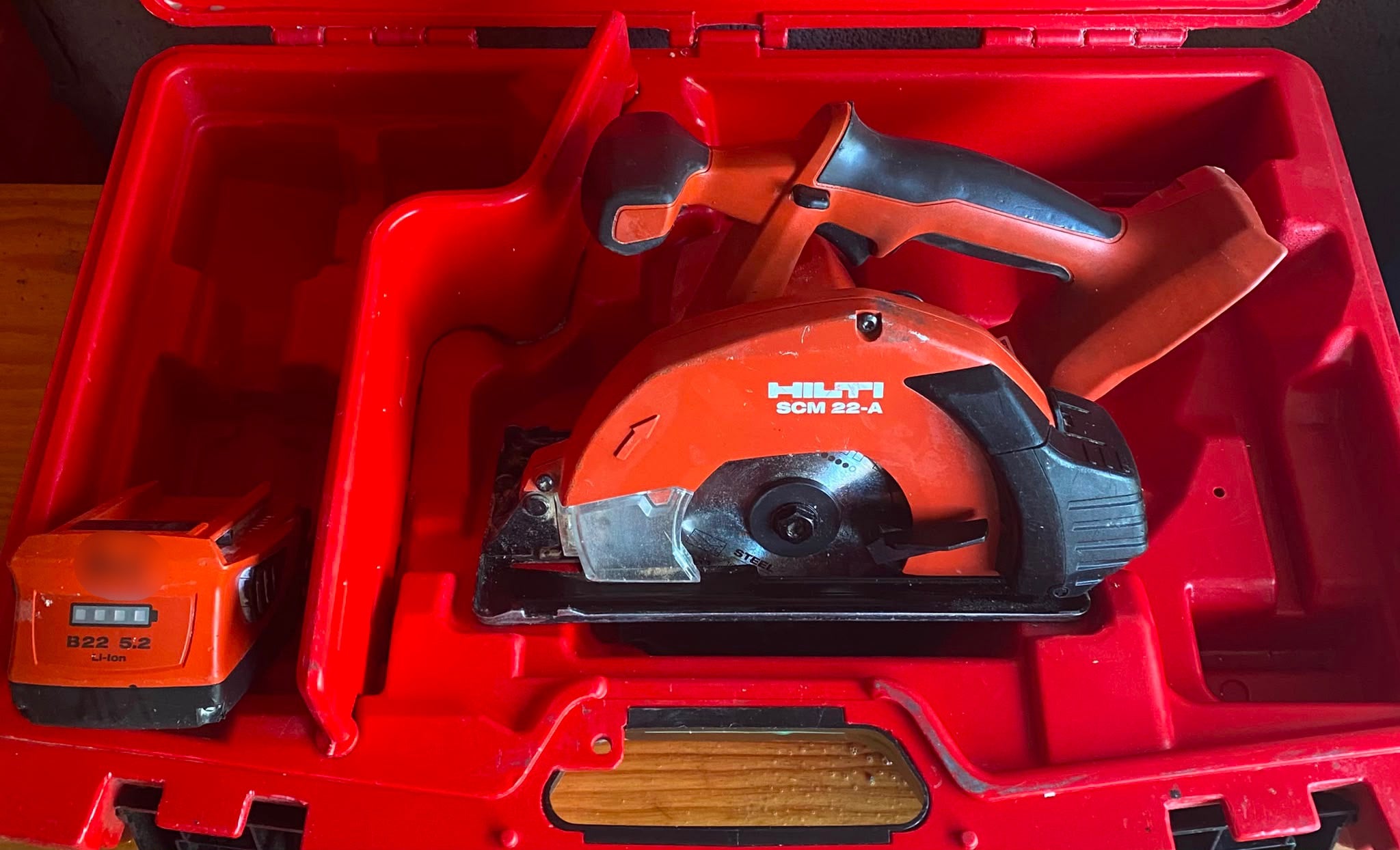 Scie Circulaire Hilti SCM 22 A