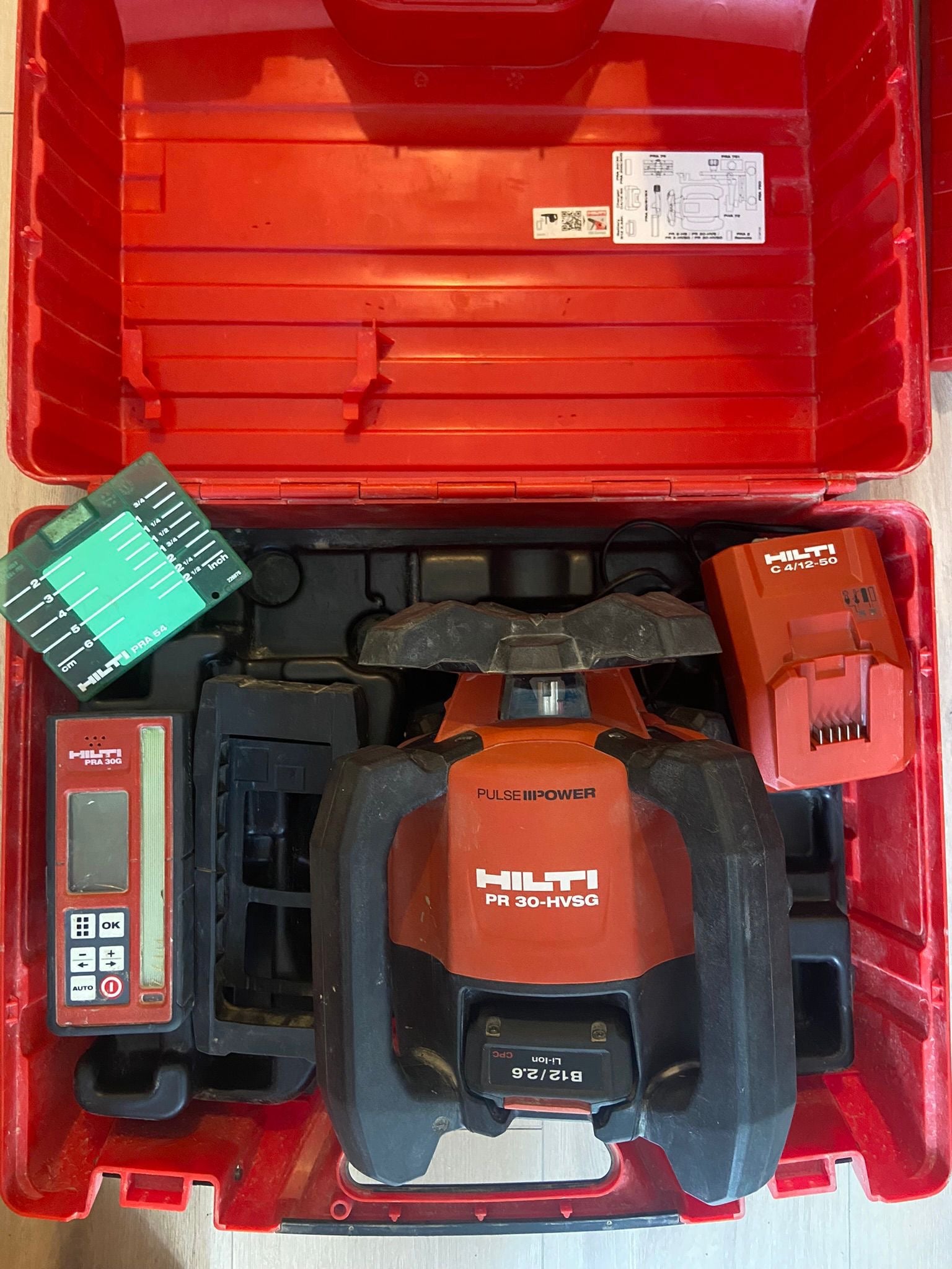Laser Rotatif Hilti PR 30 HVSG A12