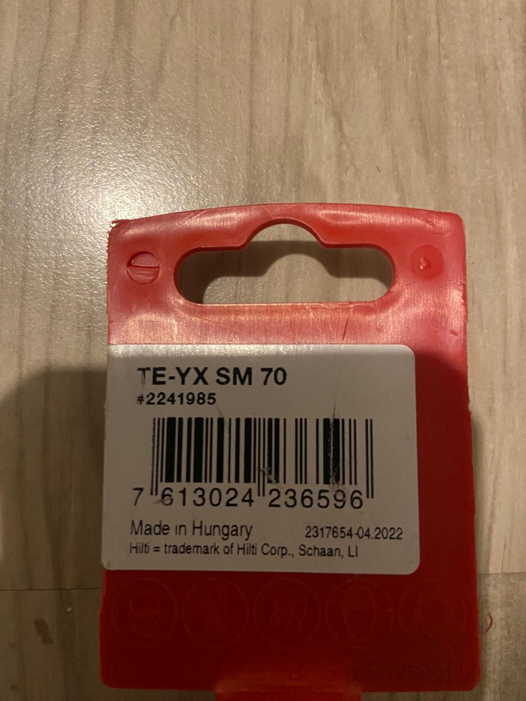 Burin Pointu Hilti TE YX SM 70
