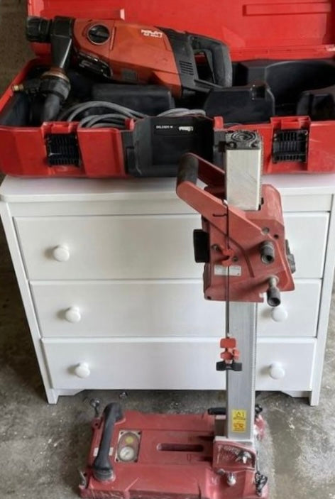 Carotteuse Hilti DD 150 U + Colonne DD ST 150 U