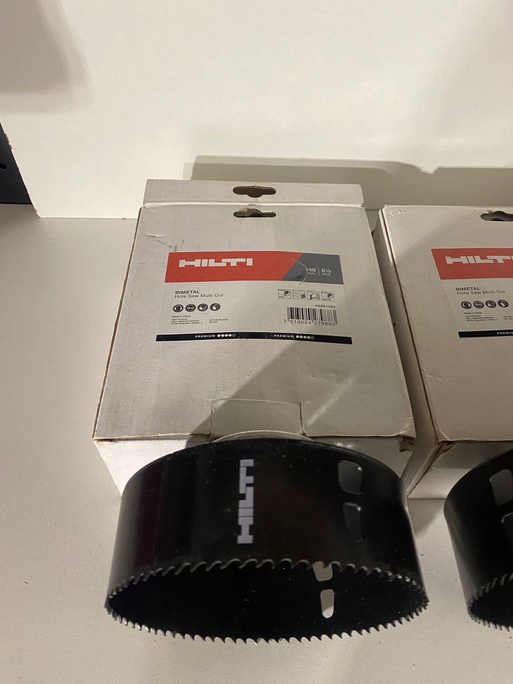 3 Scies Cloches Hilti Bimétal Multicut 210/168/140