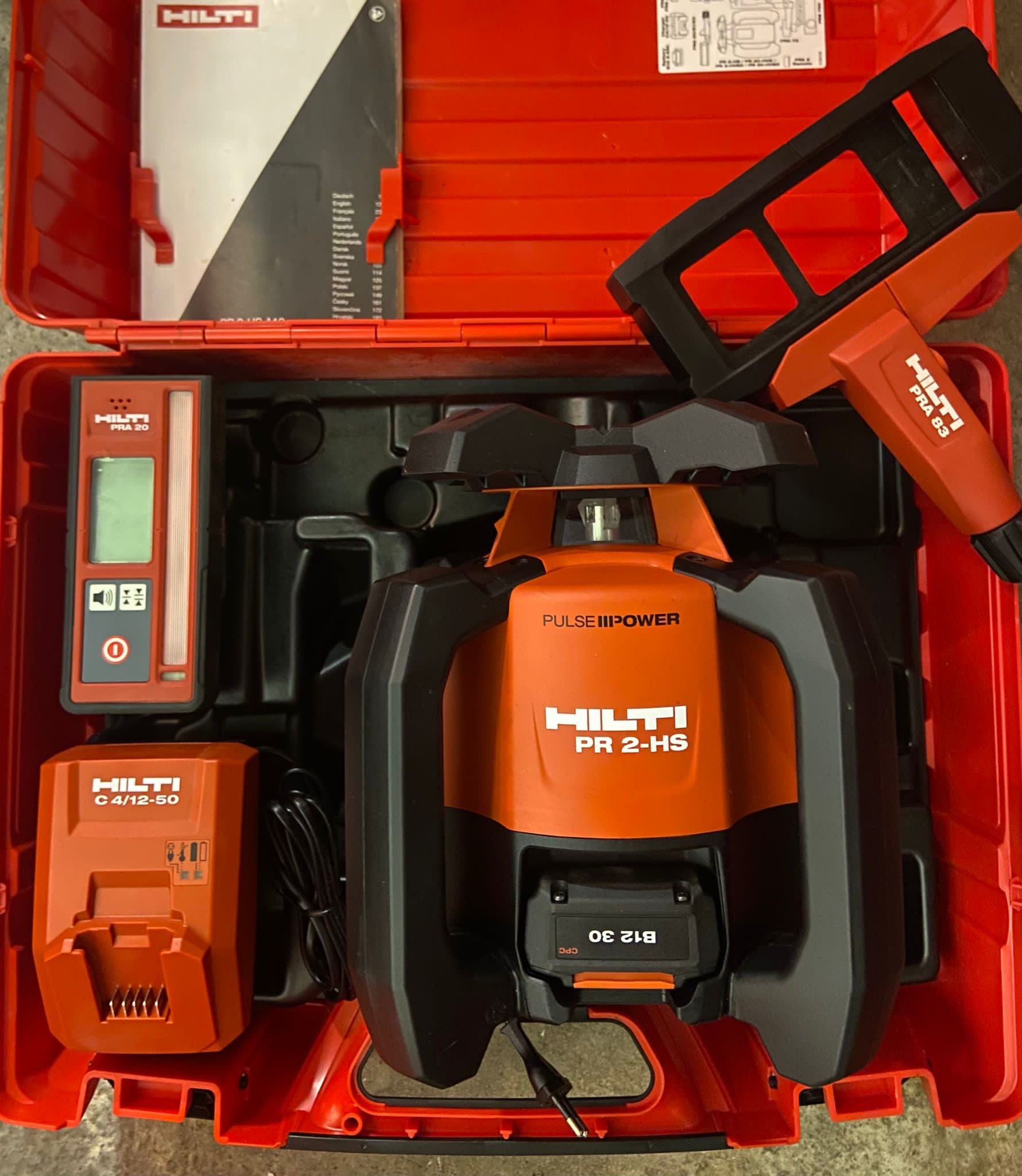Laser Rotatif Hilti PR 2 HS A12