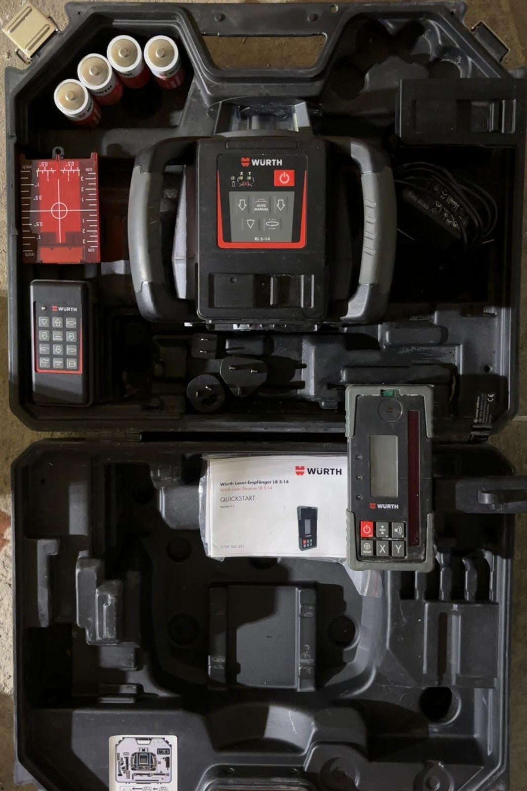 Laser Rotatif Wurth RL 5 14