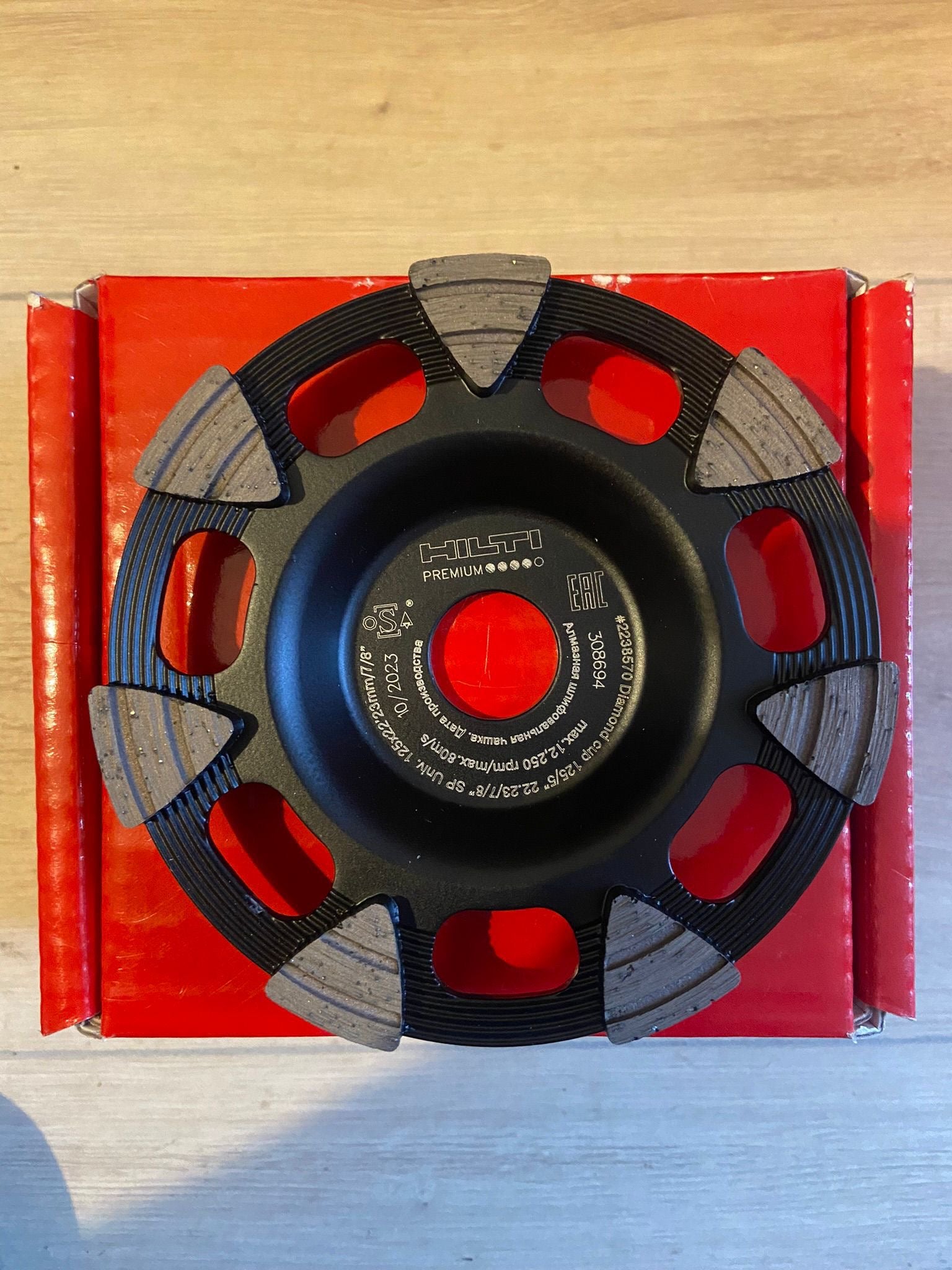 Disque Diamant Ponçage Hilti DG CW 125