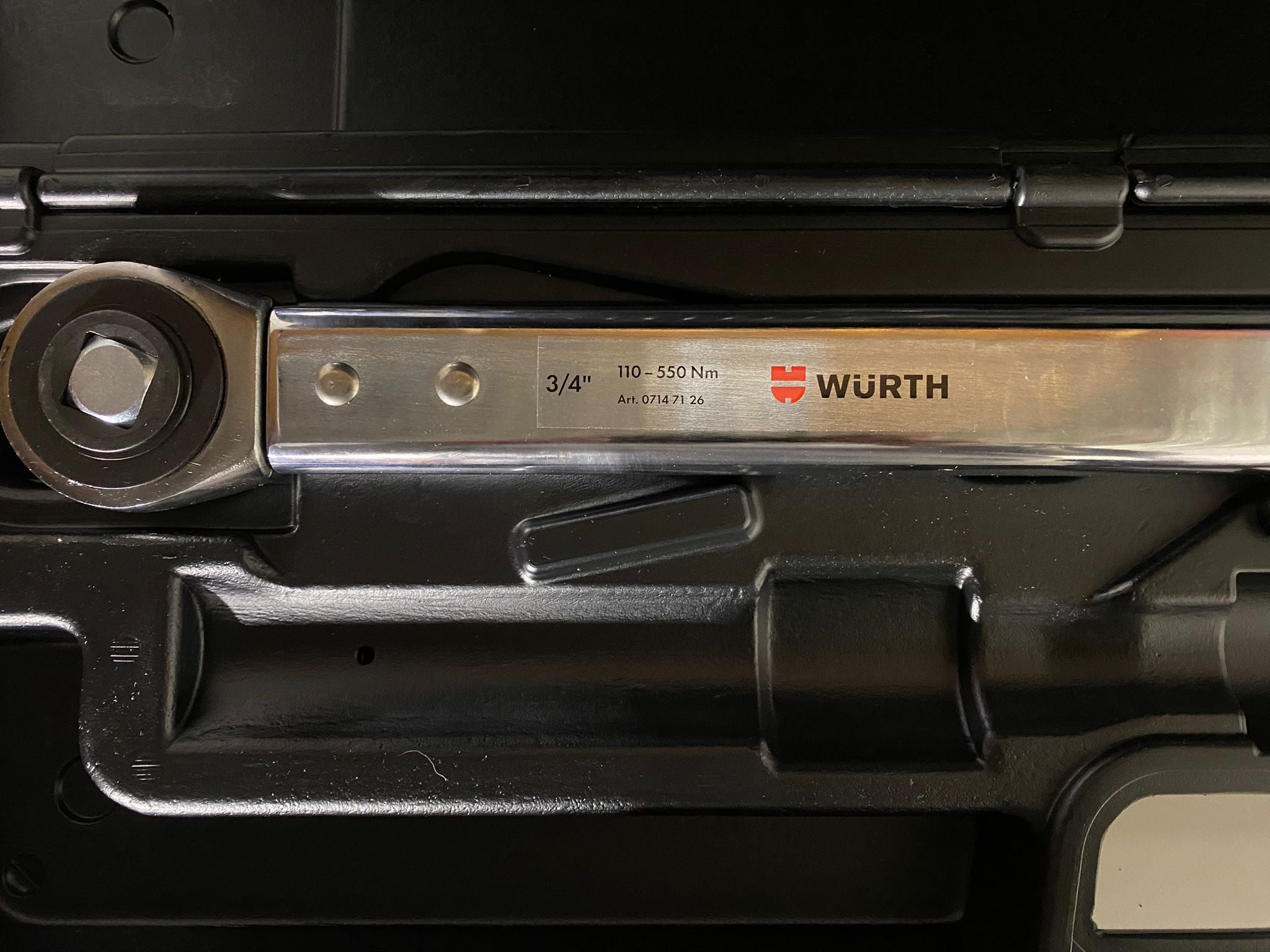 Clé Dynamométrique Wurth 3/4 110 550 NM