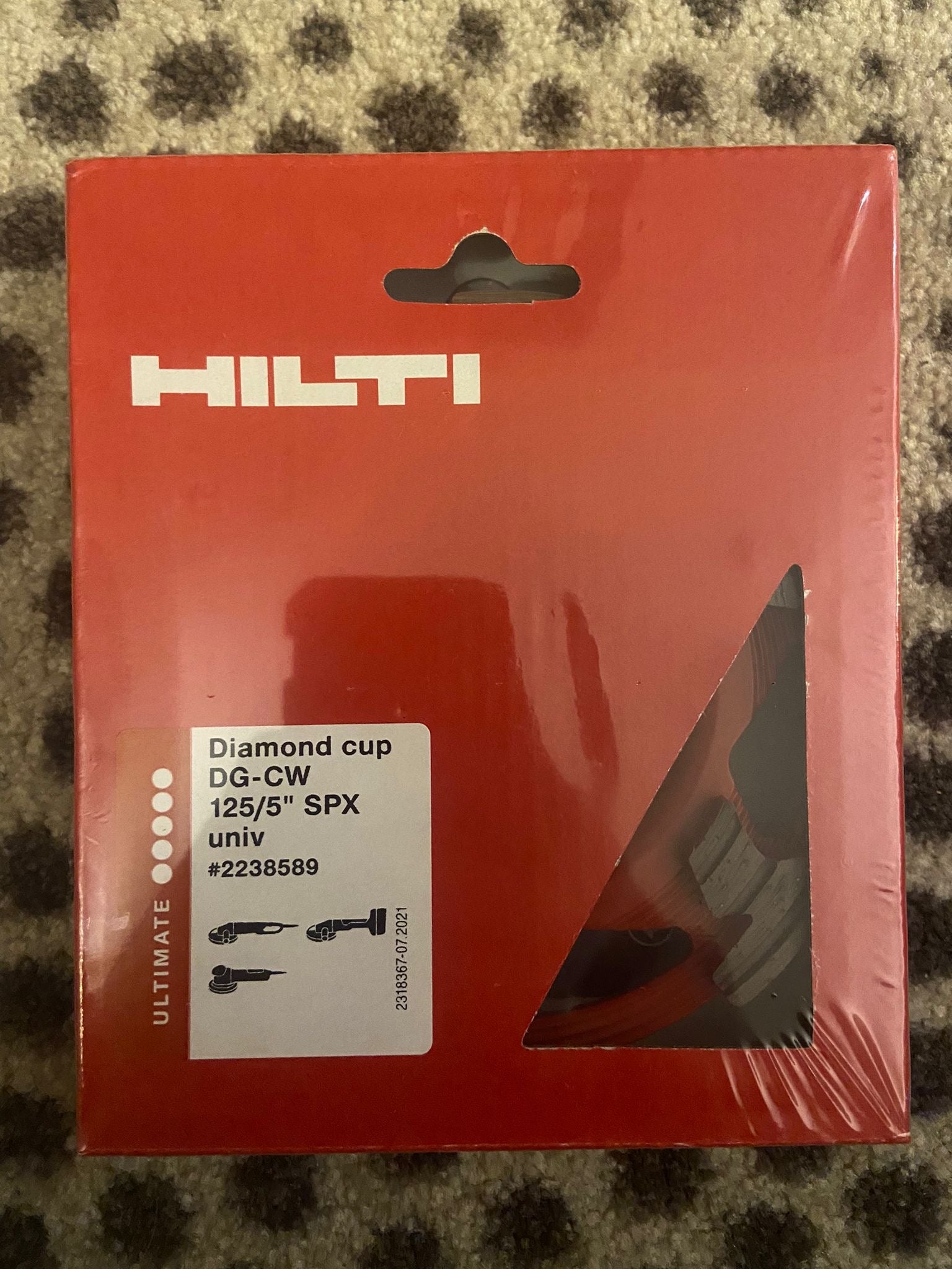 Disque Diamant Ponçage Hilti DG CW 125