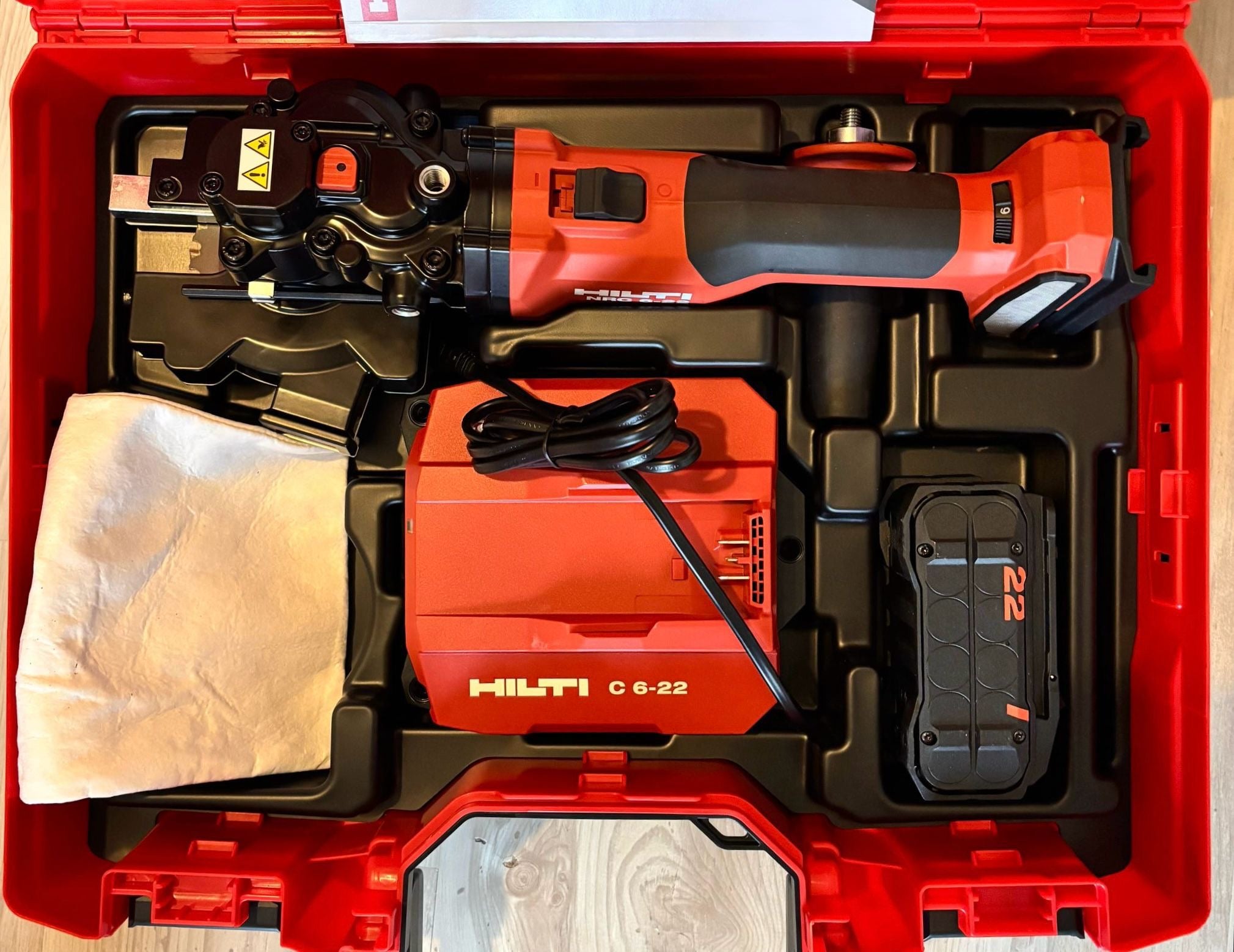 Coupe Fers Armature Hilti Nuron NRC 6 22