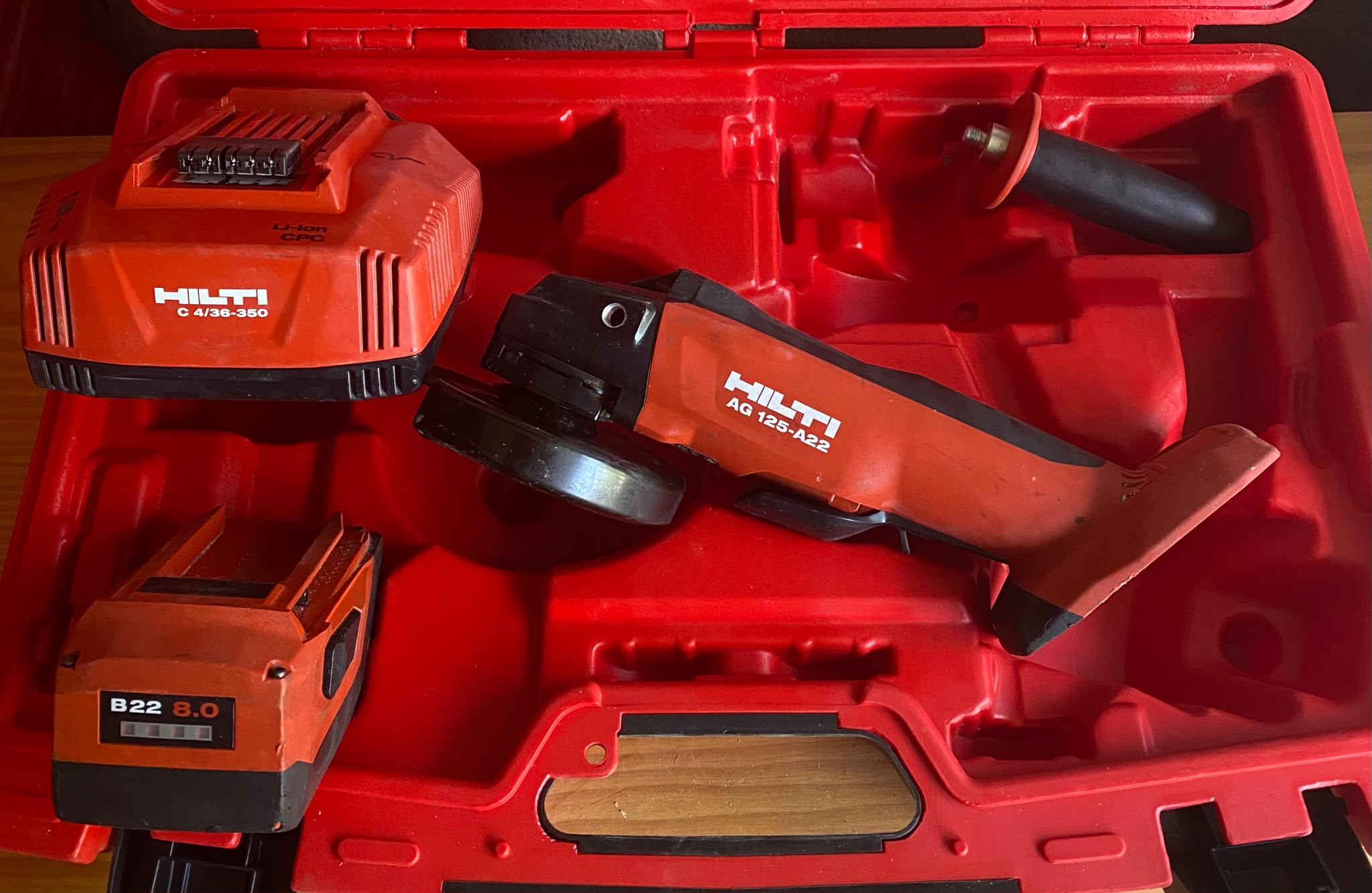 Meuleuse D’Angle Hilti AG 125 A22