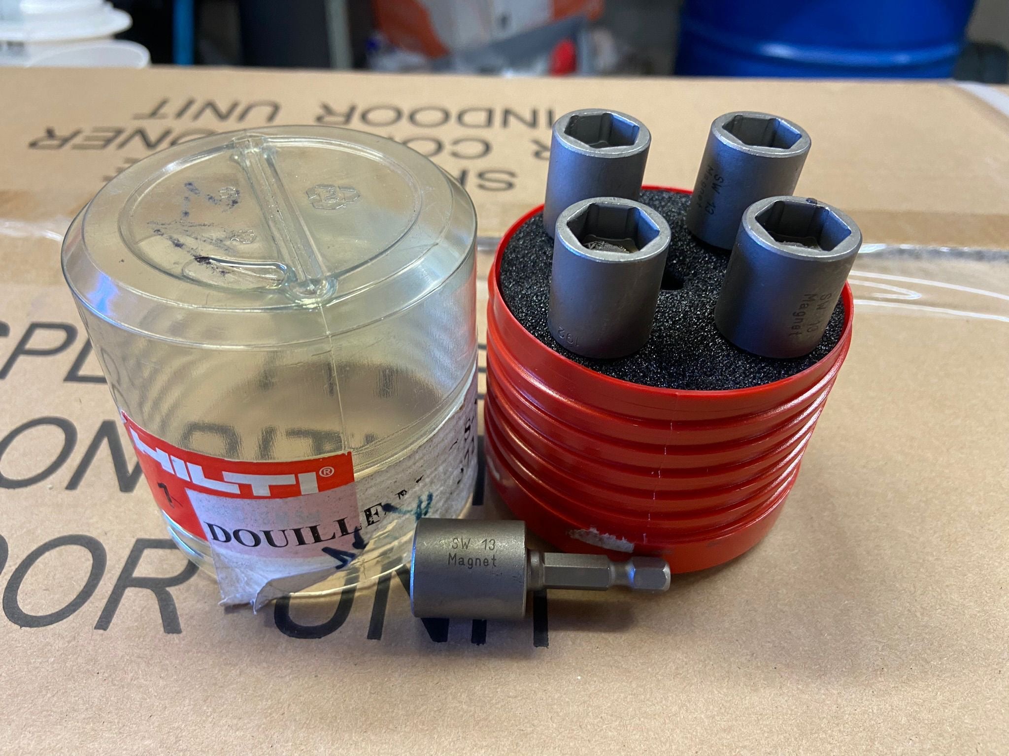 5 Douilles Magnétiques Hilti S NS 13