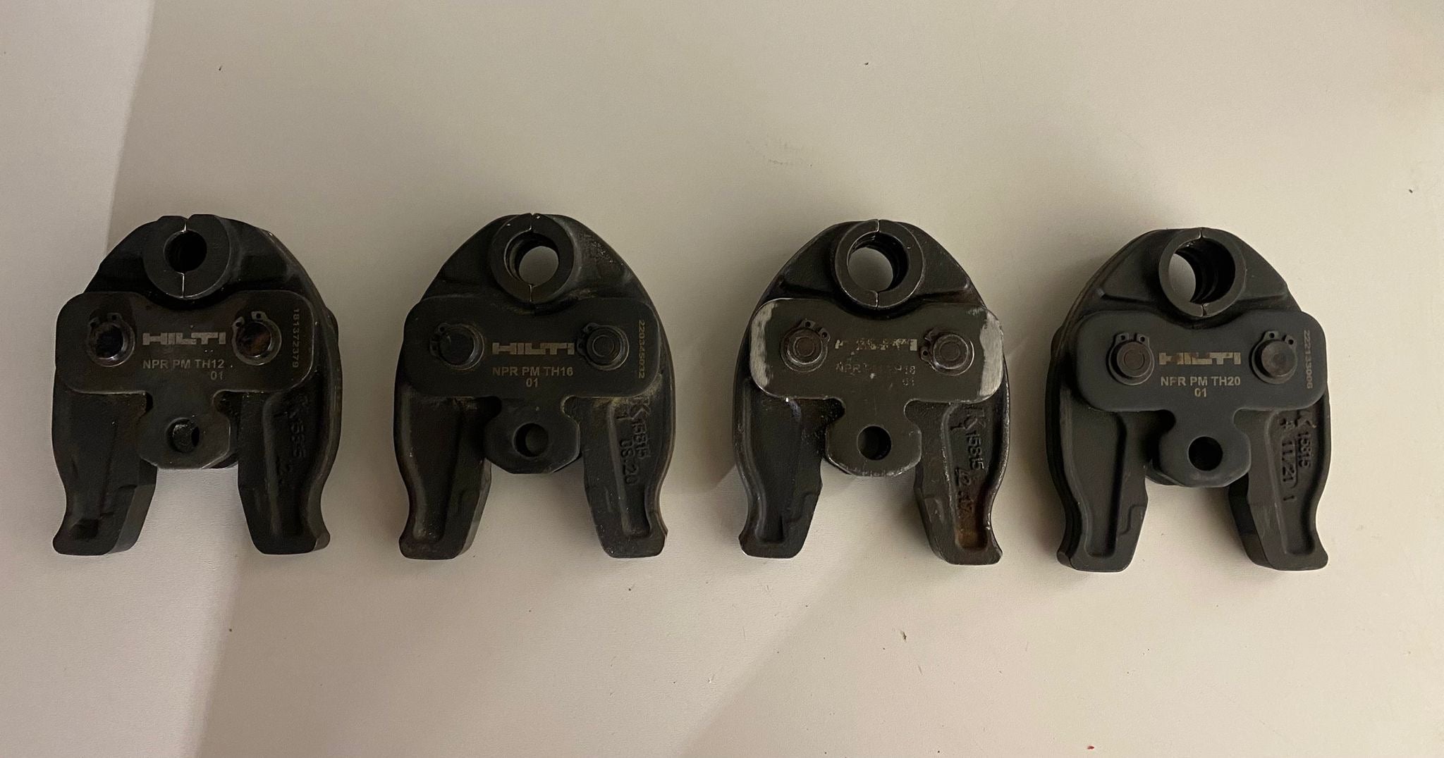 4 Mâchoires Sertisseuse Hilti NPR PM TH20/18/16/12