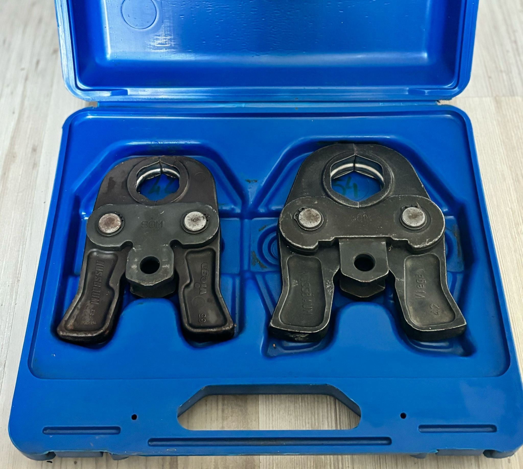 Mâchoires Sertisseuse Nussbaum Viega 35 + 42