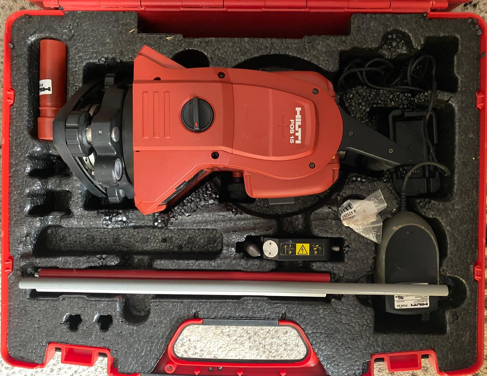 Station Totale Hilti POS 15