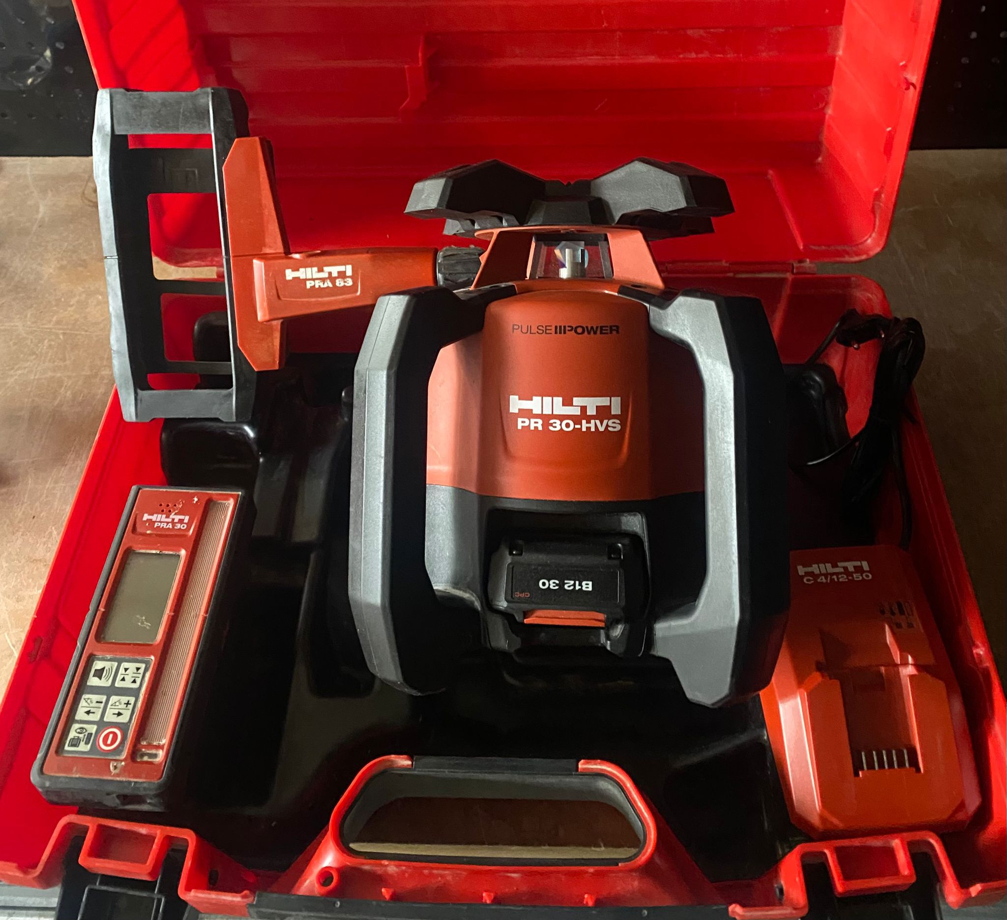 Laser Rotatif Hilti PR 30 HVS A12