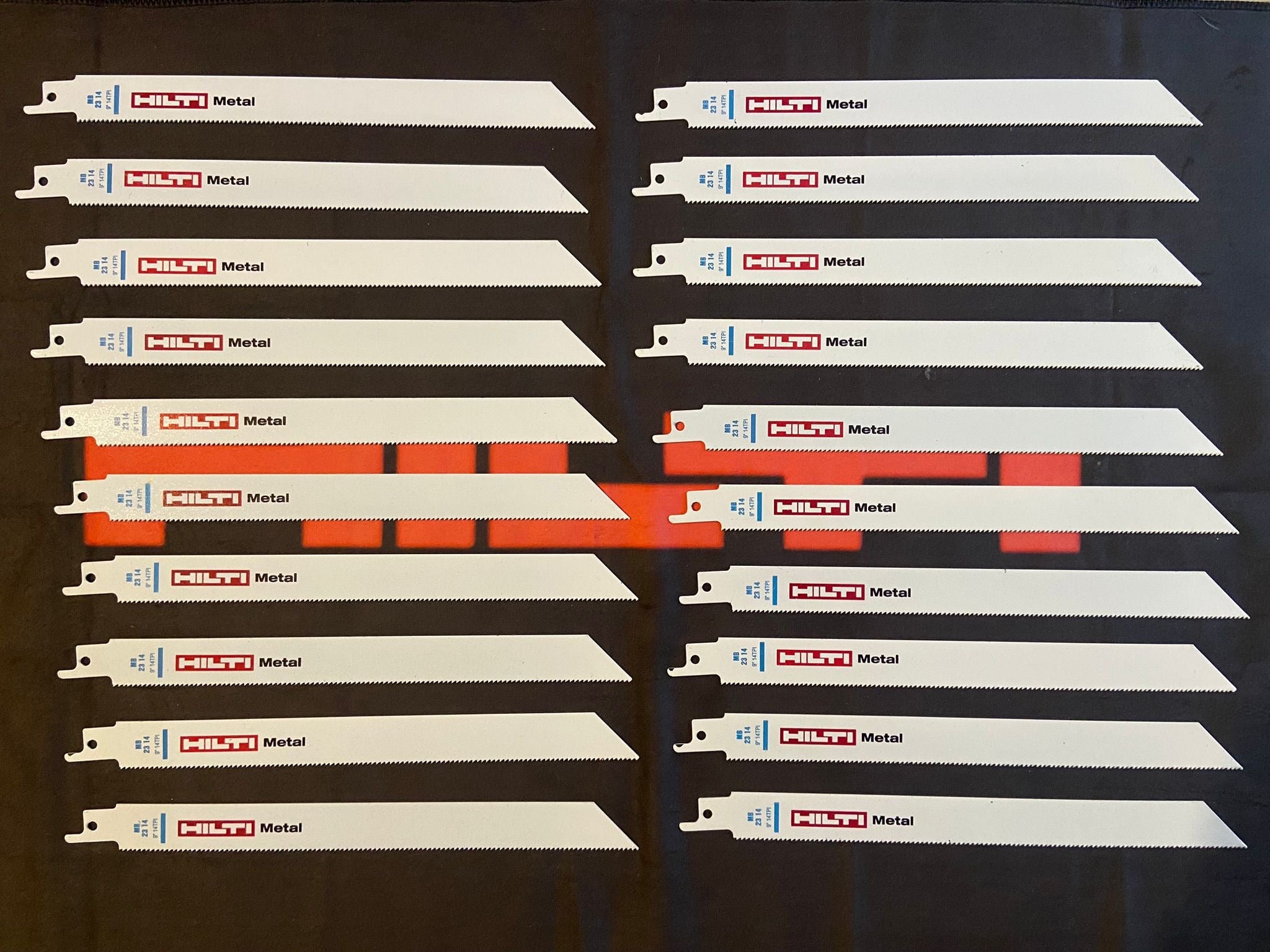 20 Lames Scie Sabre Hilti MD P 23 14