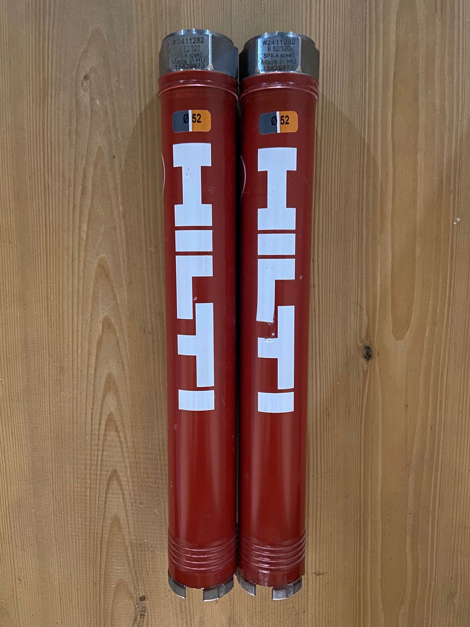 2 Couronnes Forage Hilti SPX A B 52/320