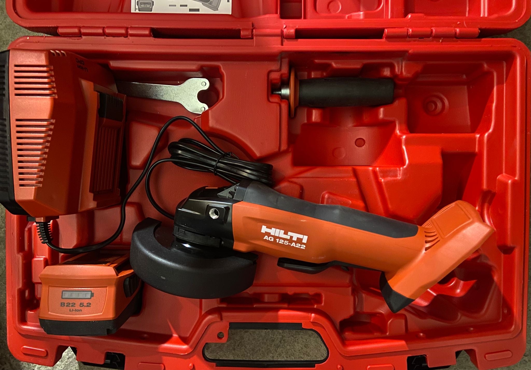 Meuleuse D’Angle Hilti AG 125 A22