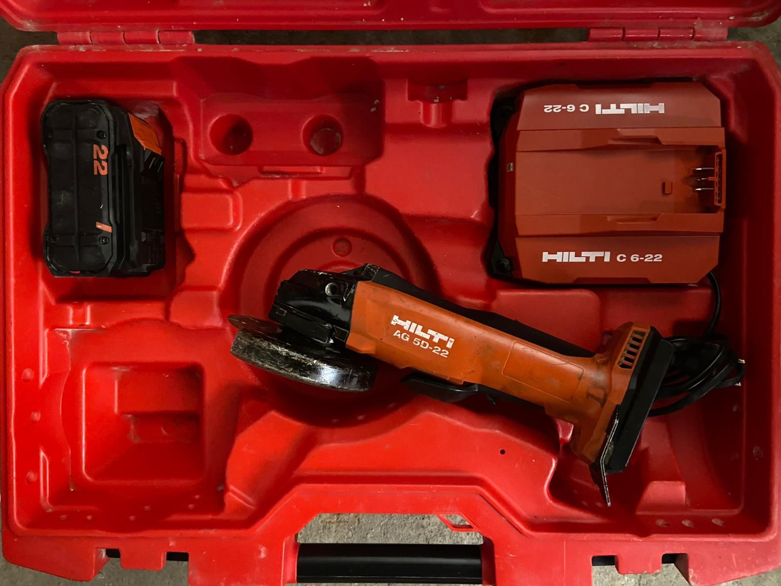 Meuleuse D’Angle Hilti Nuron AG 5D 22