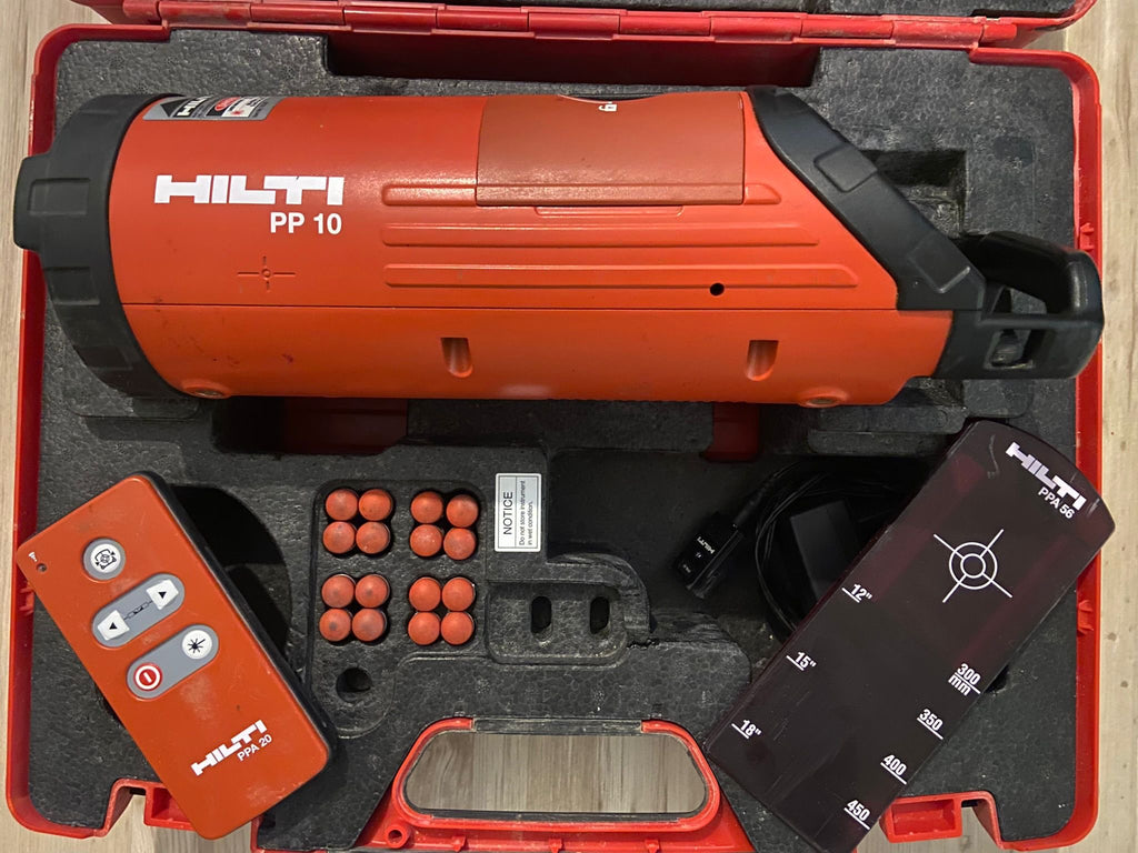 Laser Canalisation Hilti PP 10