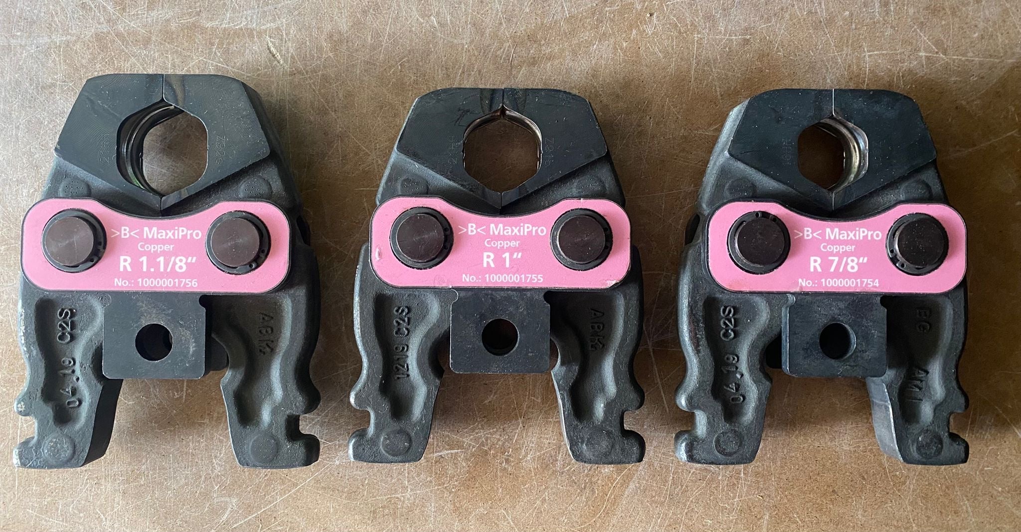 3 Mâchoires Sertisseuse Rothenberger R