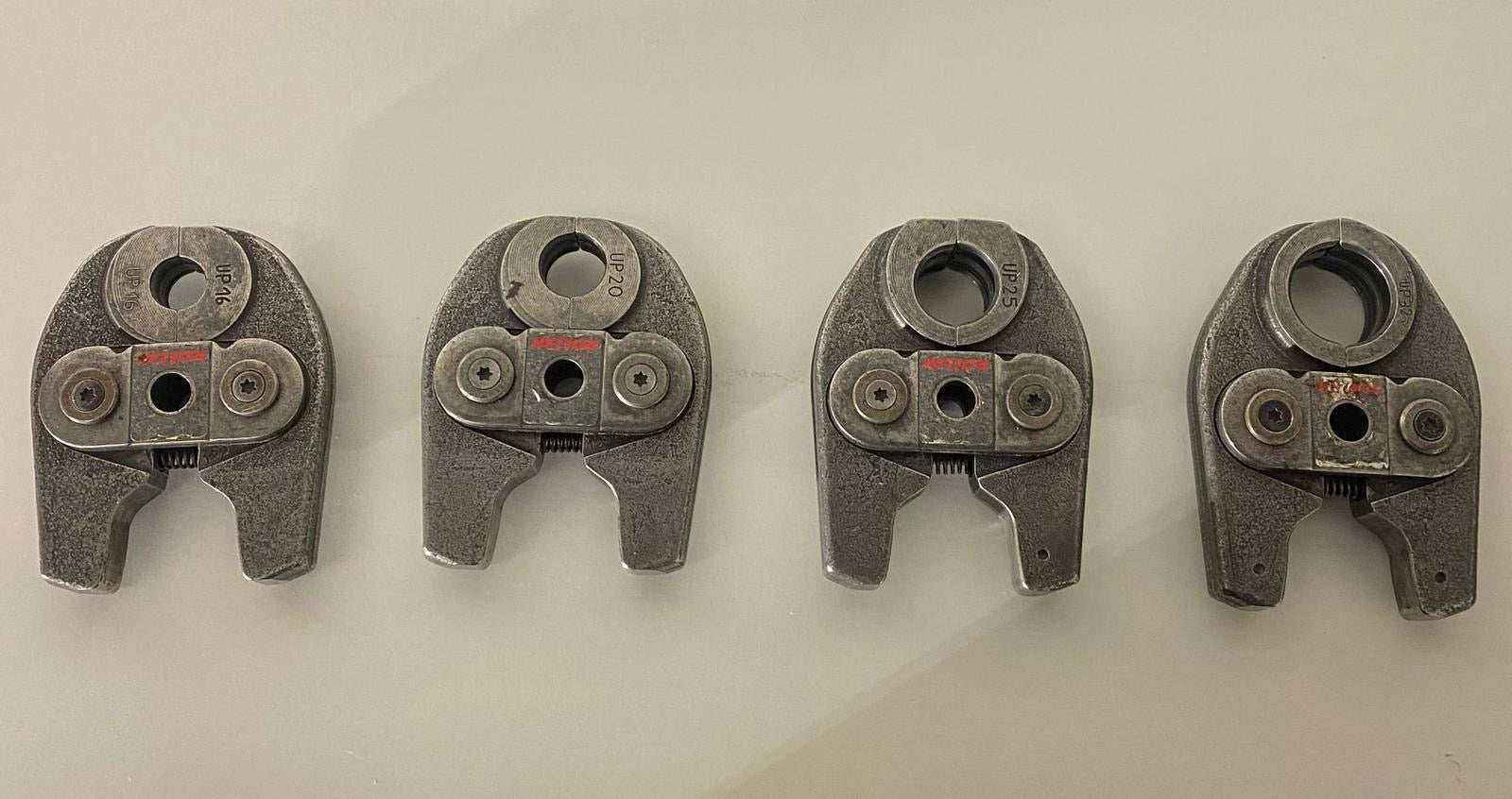 4 Mâchoires Sertisseuse Roller UP32/25/20/16