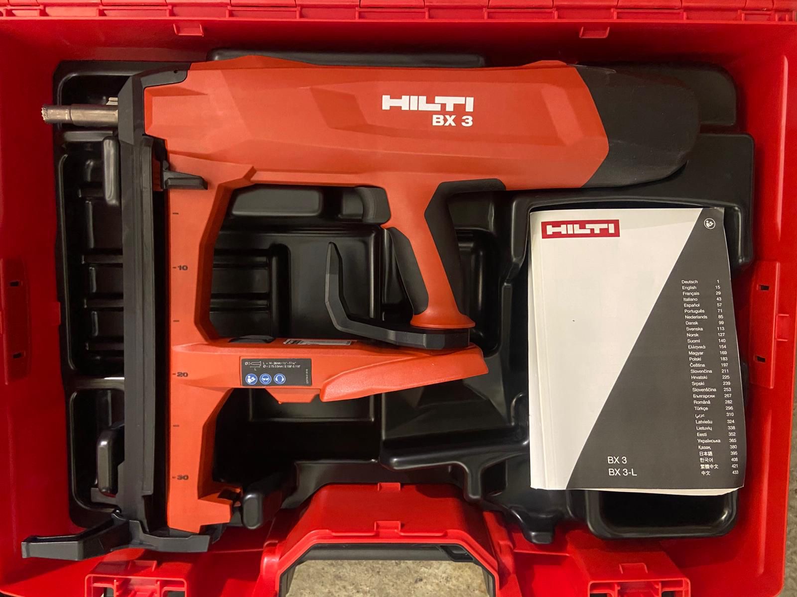 Cloueur Hilti BX 3 A22