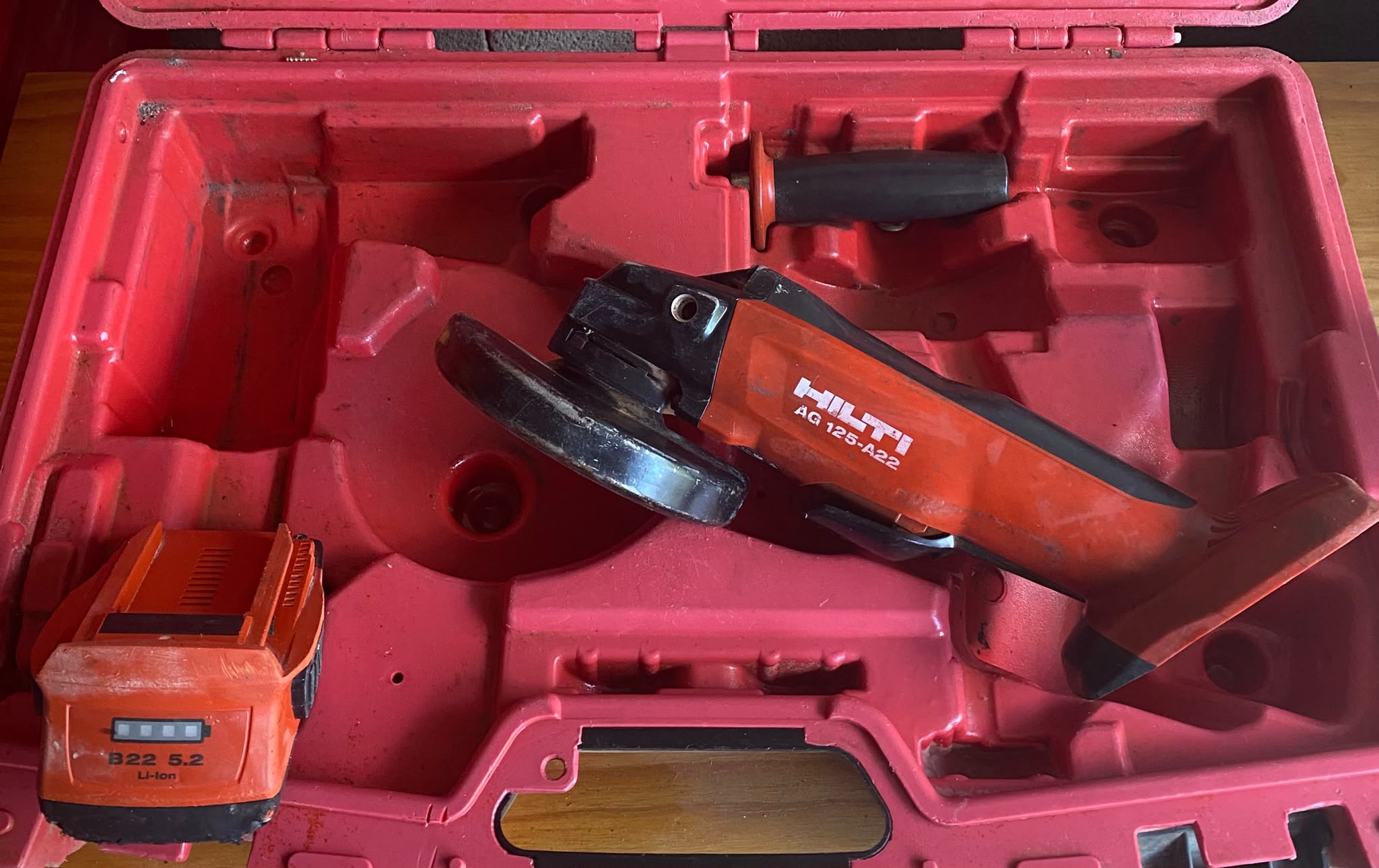 Meuleuse D’Angle Hilti AG 125 A22