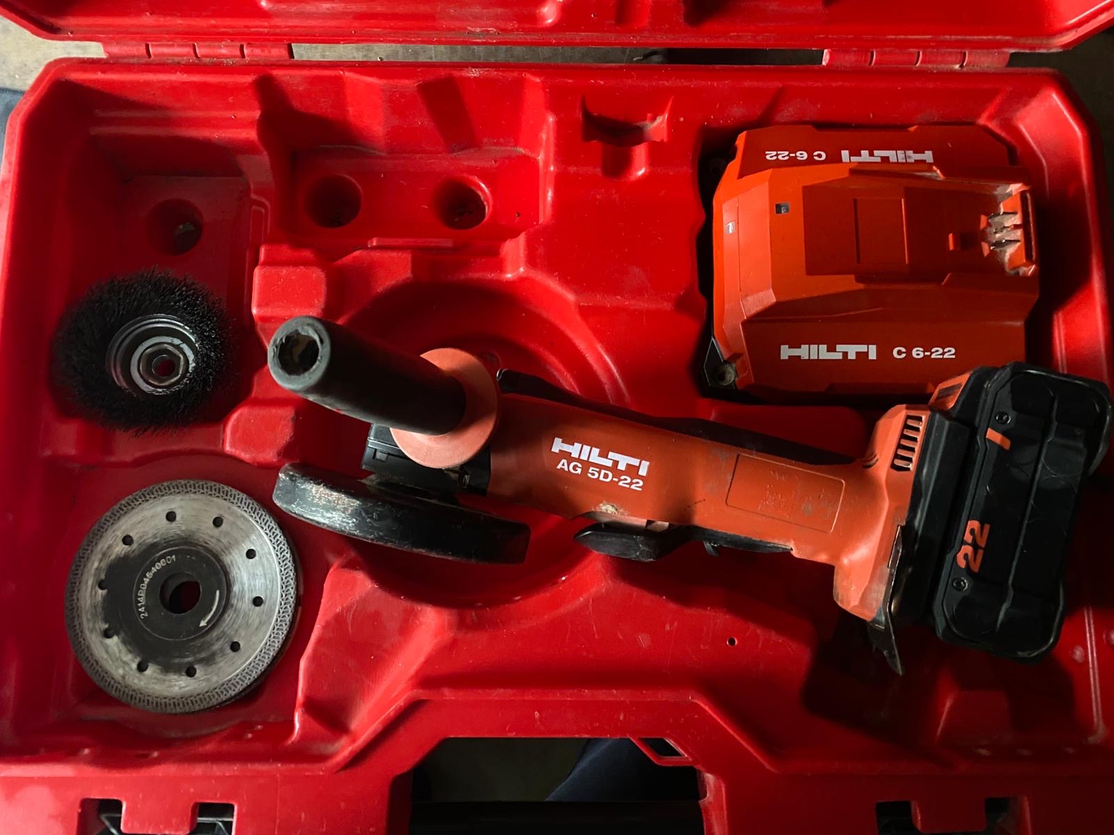 Meuleuse D’Angle Hilti Nuron AG 5D 22